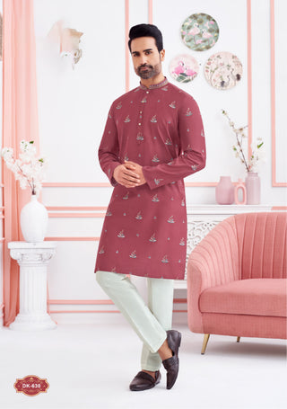Petal Essence - Pink Koti Kurta Set