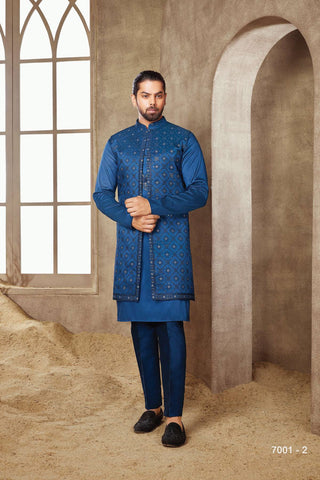 Kurta Jacket Set