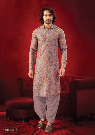 Rangin: Floral Ensemble Kurta Set