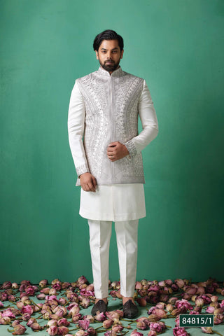 Ivory Majesty Koti Kurta Set