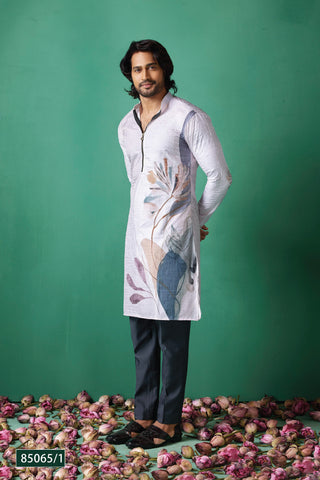 Botanical Printed Kurta Set