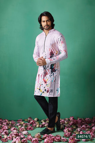 Artistic Splatter Kurta Set