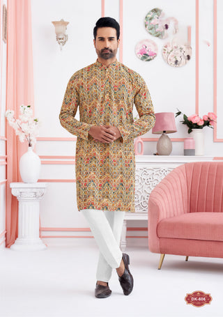 Radiant Elegance Cream Kurta Set