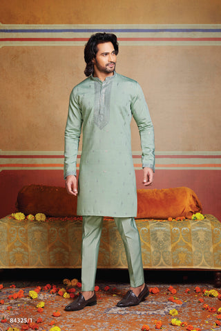 Silver Breeze Pista Kurta Set