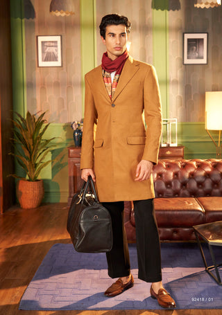 Classic Brown Long Coat