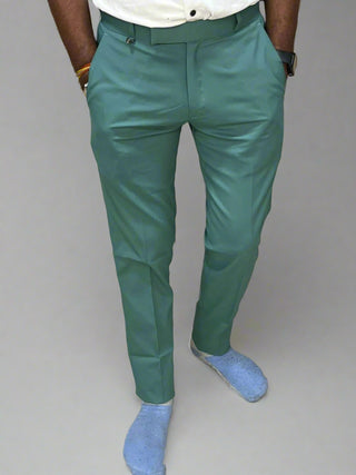 Sea Green Formal Pants