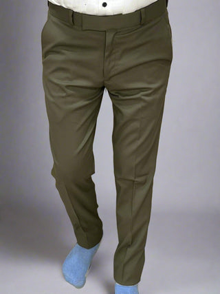 Brown Formal Pants