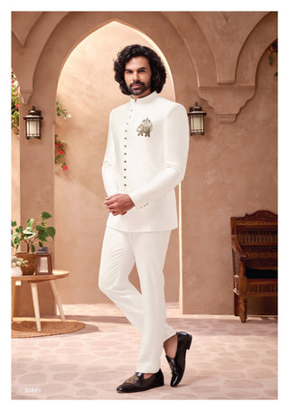 Imperial Ivory Jodhpuri Suit