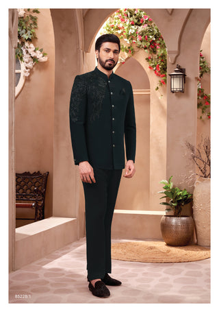 Regal Noir Jodhpuri Suit