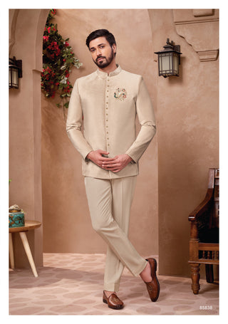 Pearl Crest Jodhpuri Suit